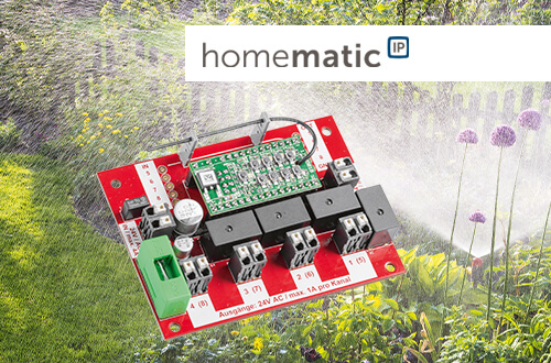 ELVprojekt: Binden Sie Ihre Gartenbewässerung in Homematic IP ein
